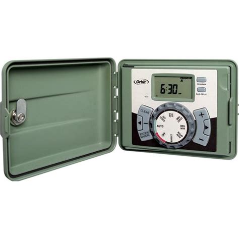 stainless steel irrigation timer boxes|outdoor sprinkler timer box.